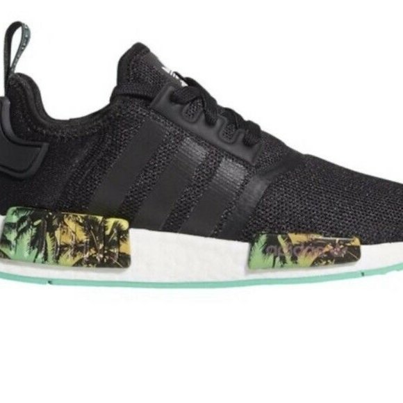NEW AUTHENTIC ADIDAS ORIGINALS NMD_R1 J "PALM TREE - Picture 2 of 6